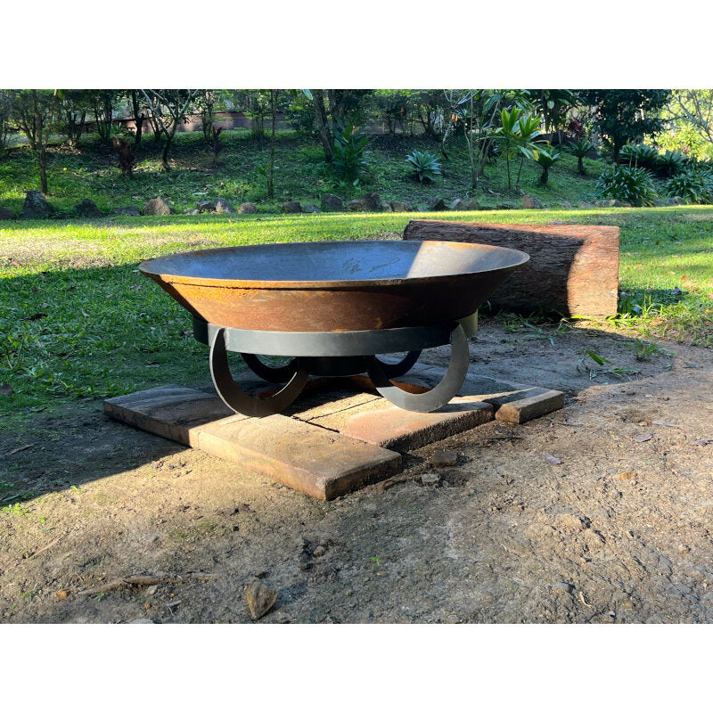Da Vinci Low 900 Cast Iron Fire Pit