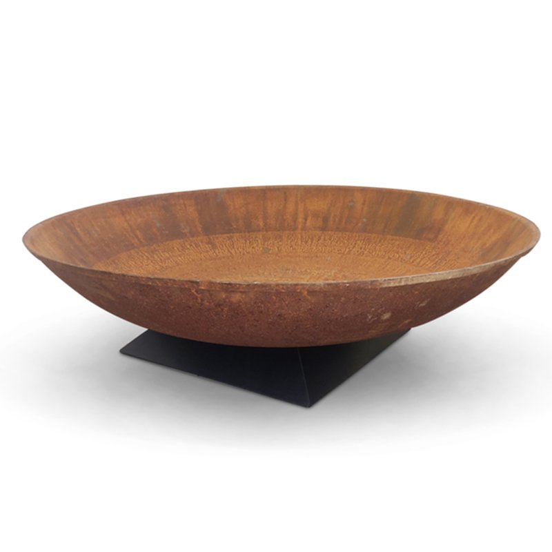 El Greco Cast Iron Fire Pit 1100 on Trivet Base