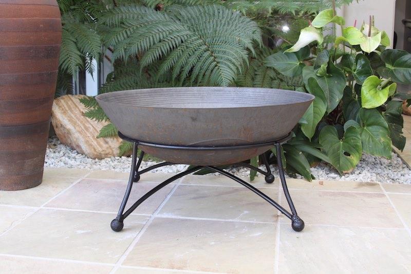 Art Deco 75 Cast Iron Fire Pit