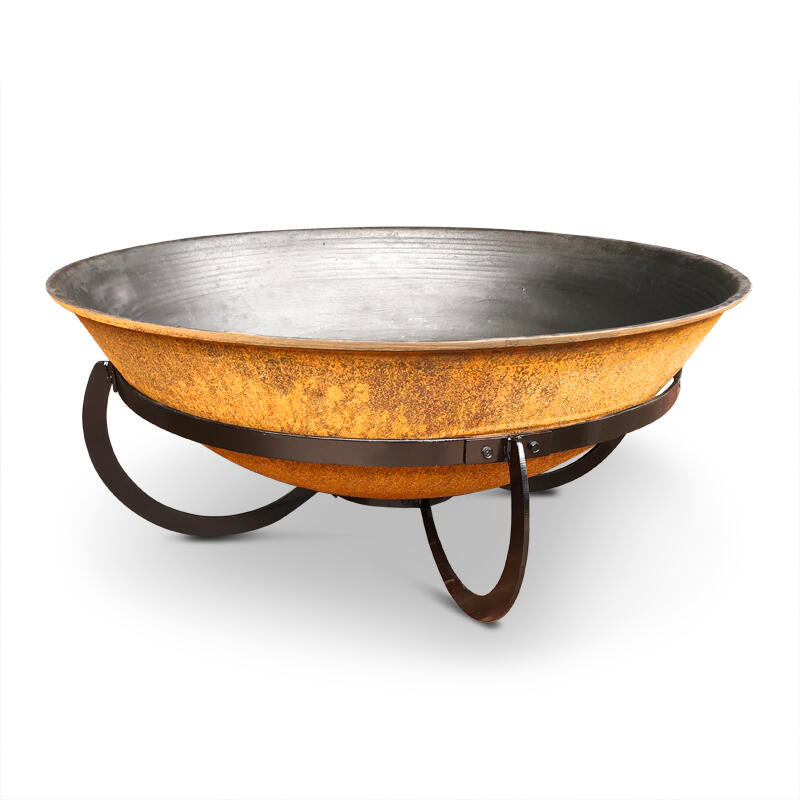 Da Vinci 110 Cast Iron Fire Pit Rust