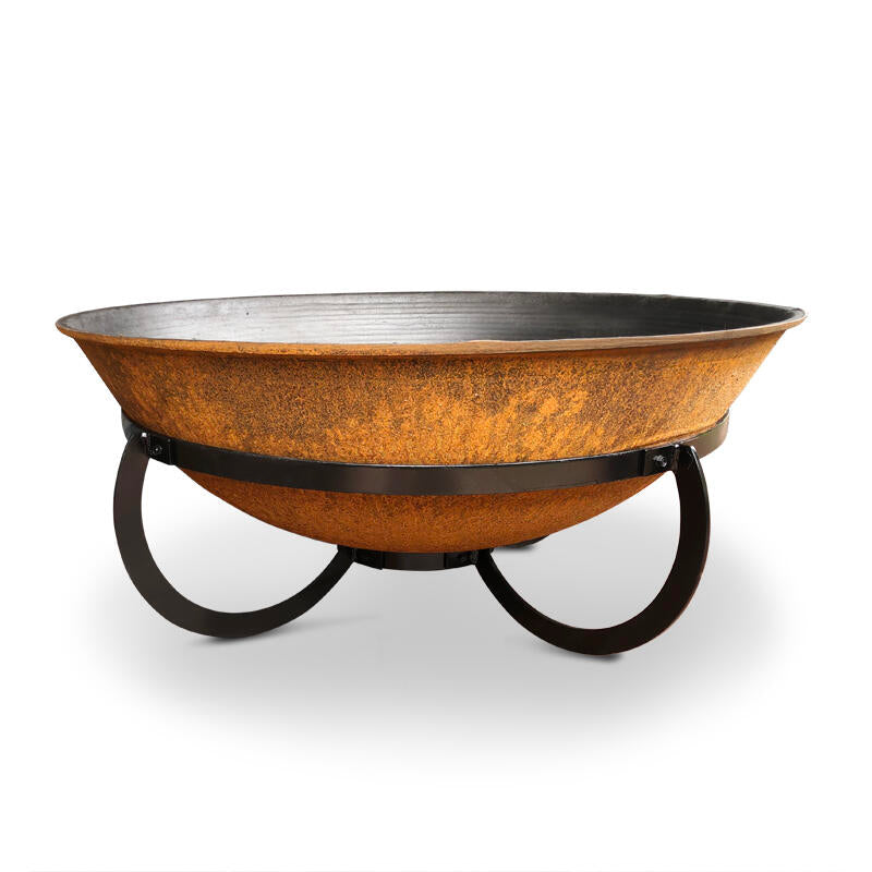 Da Vinci 110 Cast Iron Fire Pit Rust