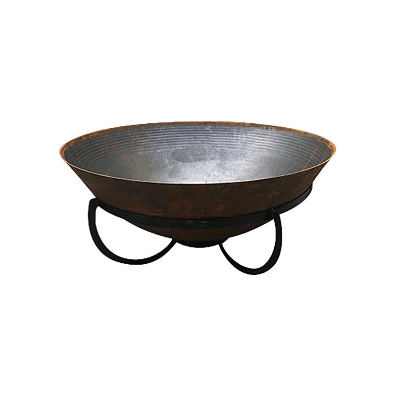 Da Vinci 110 Cast Iron Fire Pit Rust