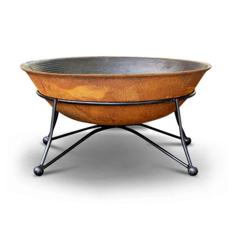 Art Deco 75 Cast Iron Fire Pit