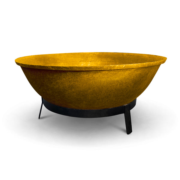 Cast Iron Fire Pit Deep 1400 on Tripod Base