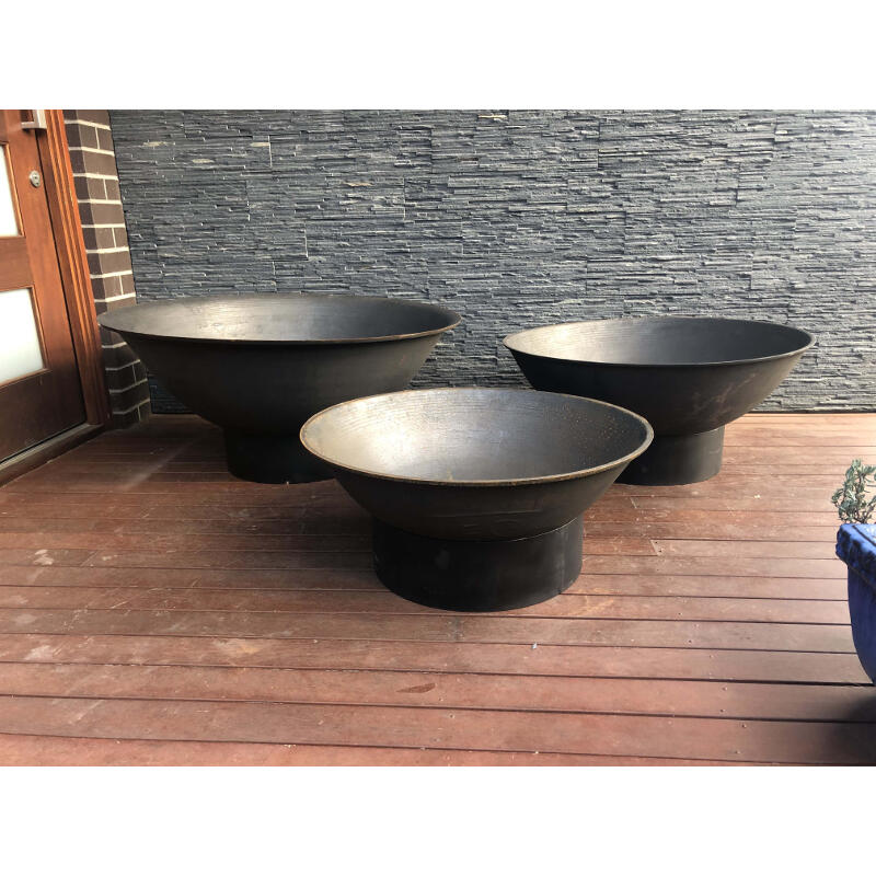 Cupola Cast Iron Fire Pit 75cm, 90cm & 110cm