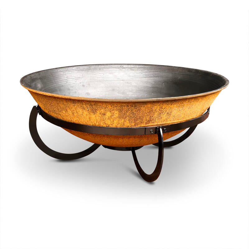 Da Vinci 75 Cast Iron Fire Pit Rust