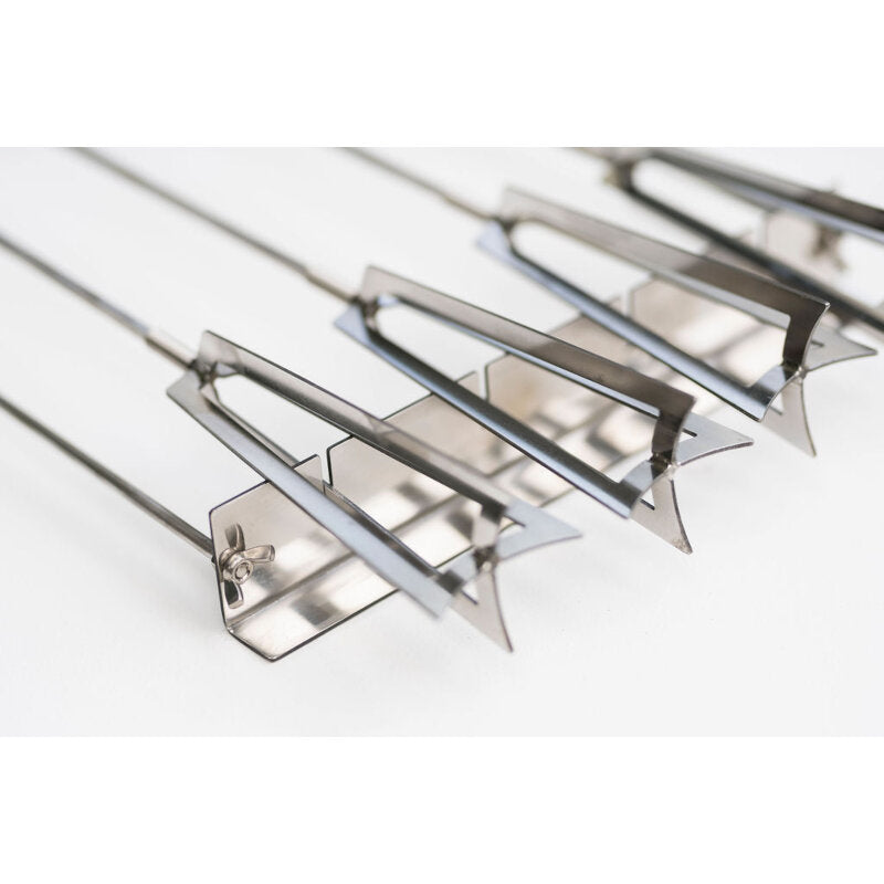 Skewers - BBQ & Marshmallow - Stainless Steel - 85cm